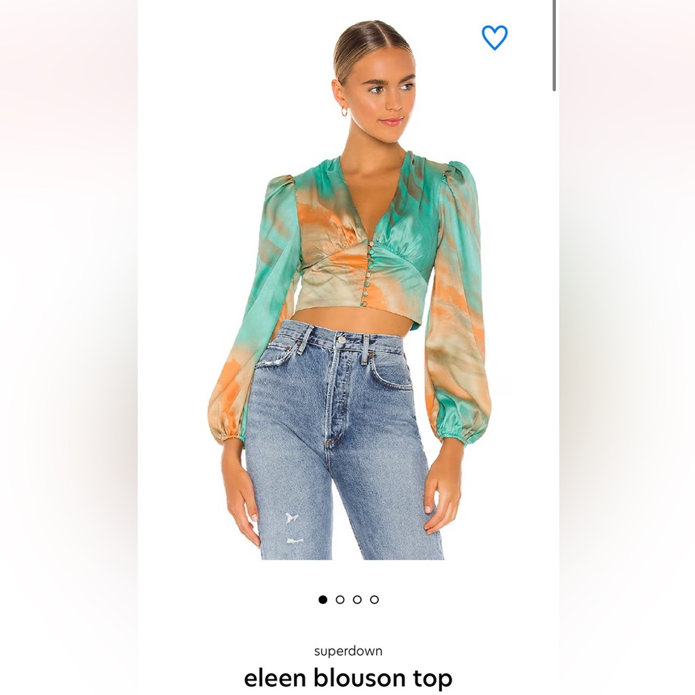 Superdown Eleen Blouson Top